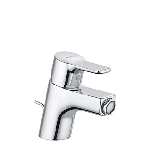 KLUDI-PU-EASY-Bidet-EHM-Wasserspararmatur-m-Metallablaufg-chrom-375330565 gallery number 1